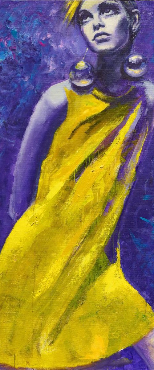 Eternal youth (Twiggy) by Irina Sergeyeva