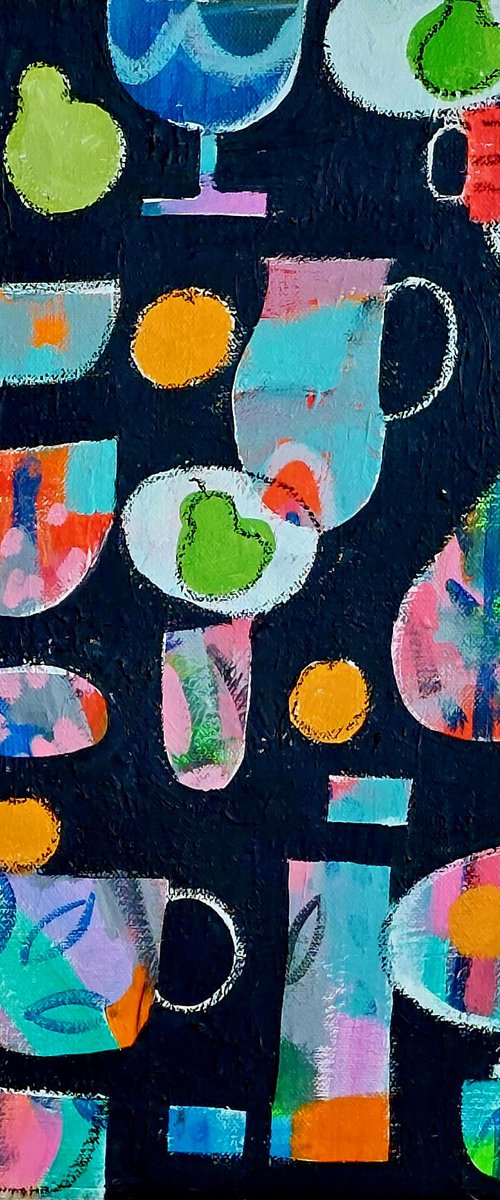 Oranges & Pears II by Jan Rippingham