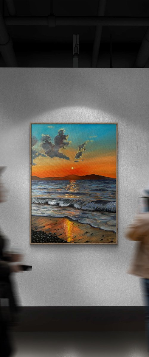 Sunset by Aisylu Burangulova