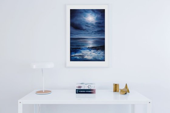 "Moonlit Seascape" Special Price!!!