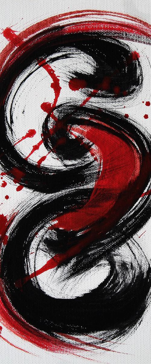 Expressionism  gestural # 12 by Paula Berteotti