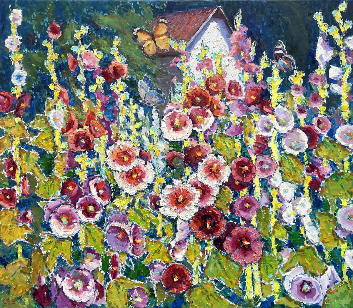 Mallows At Home By Evgeny Chernyakovsky, 35 X 32, Artwork For Sale On Artfinder