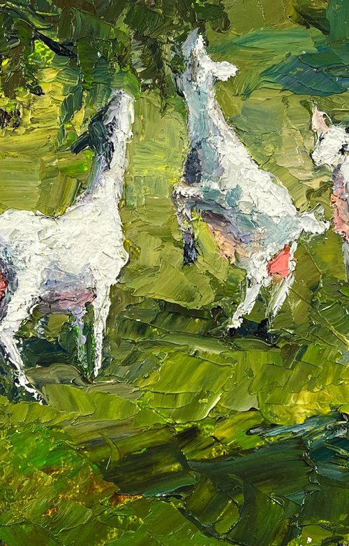 Summer Day on the Pasture by Boris Serdyuk