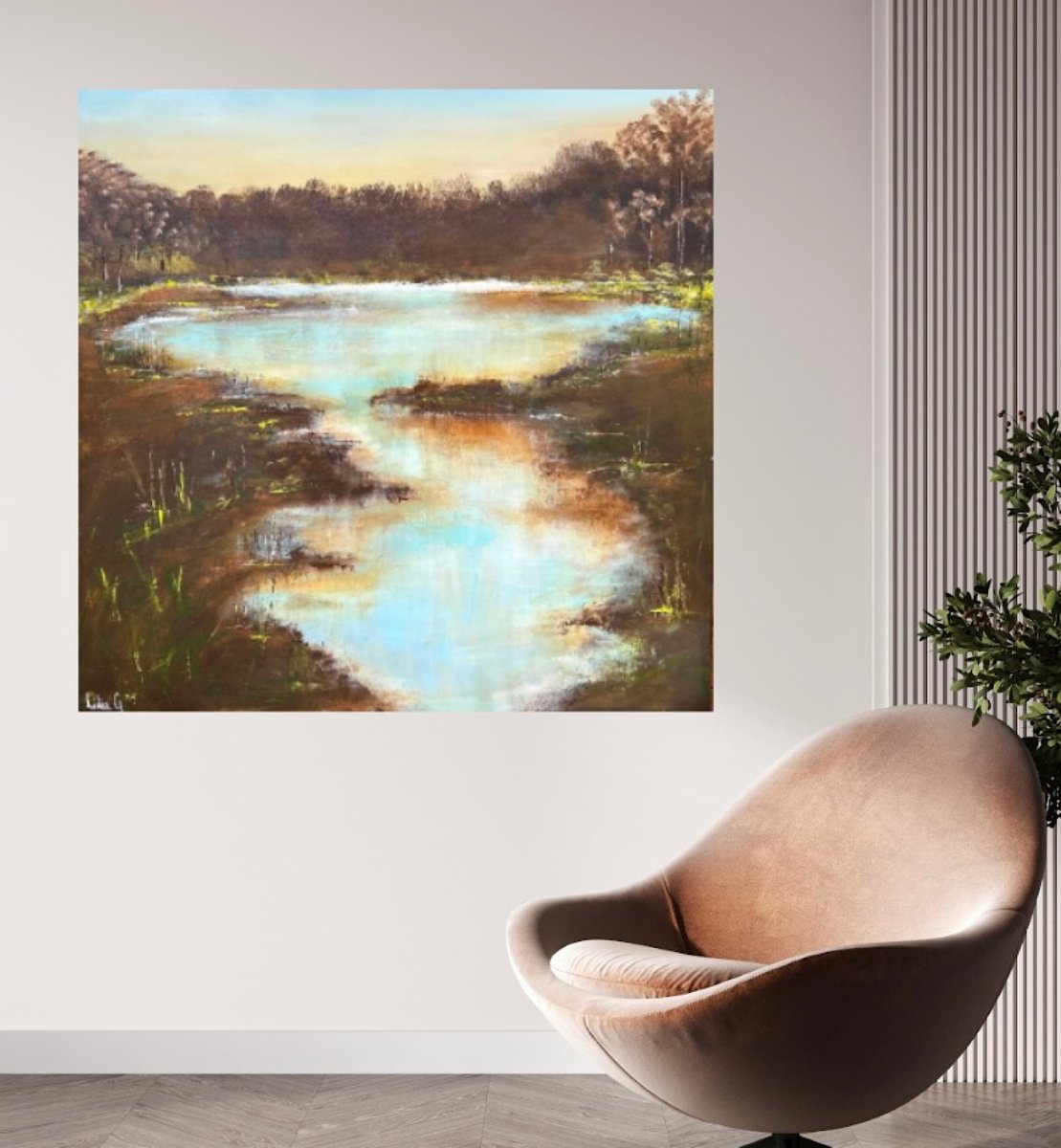 River of dreams by Lidia Gaudiano
