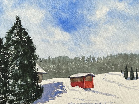 Winter at La Trélasse