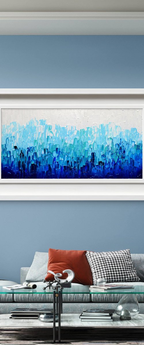 Relief Blue 29 by Soos Tiberiu