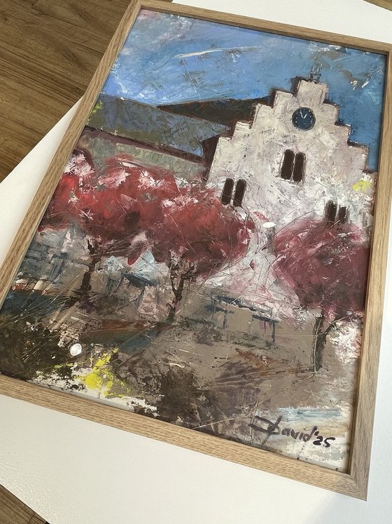 Zierkirschen am Rathausplatz