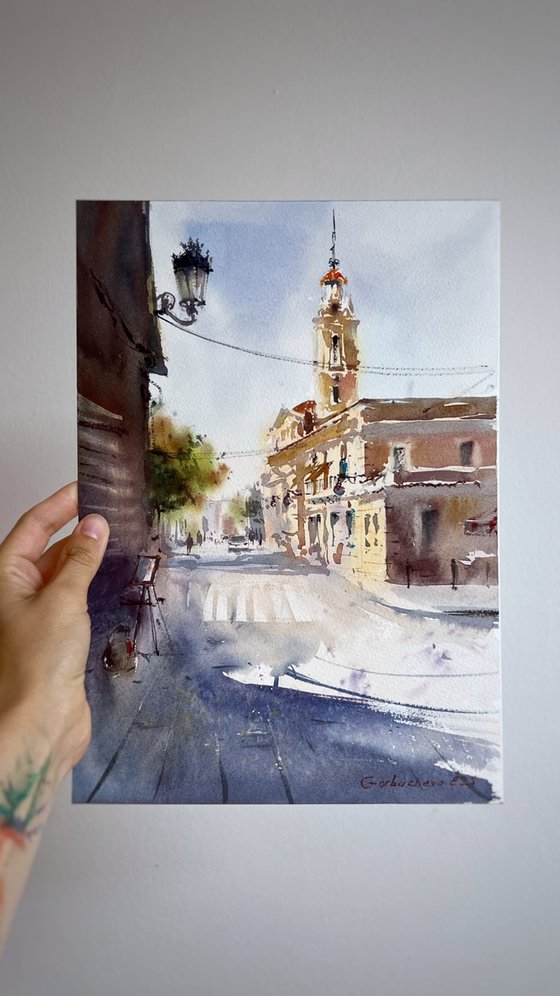 Moments in Valencia (Diptych)