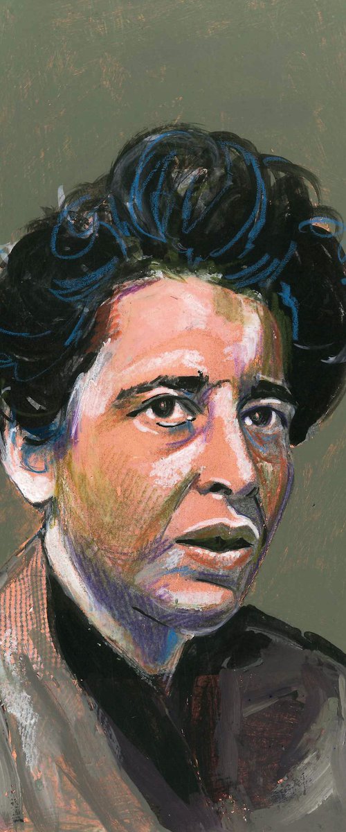 Hannah Arendt by Maja Mrdakovic