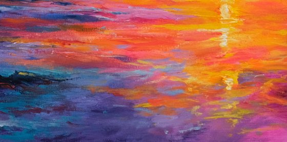 Fantasy Sunset Seascape
