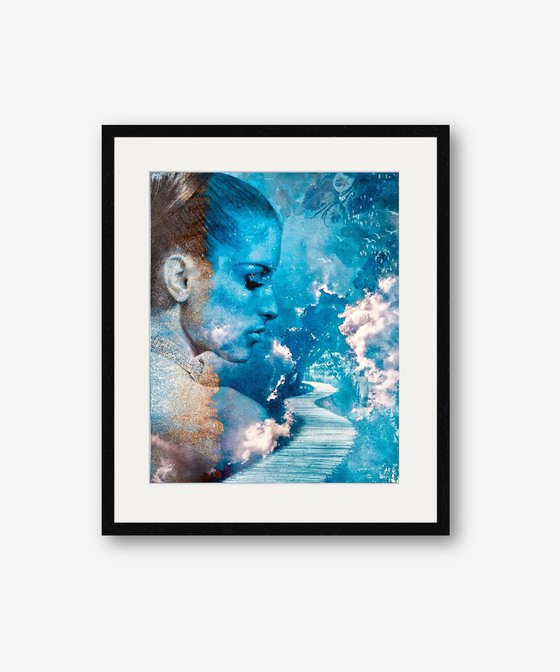 THE GAIA’S MIND | 2022 | DIGITAL ARTWORK PRINTED ON PAPER | HIGH QUALITY | UNIQUE EDITION | SIMONE MORANA CYLA | 40 X 50 CM