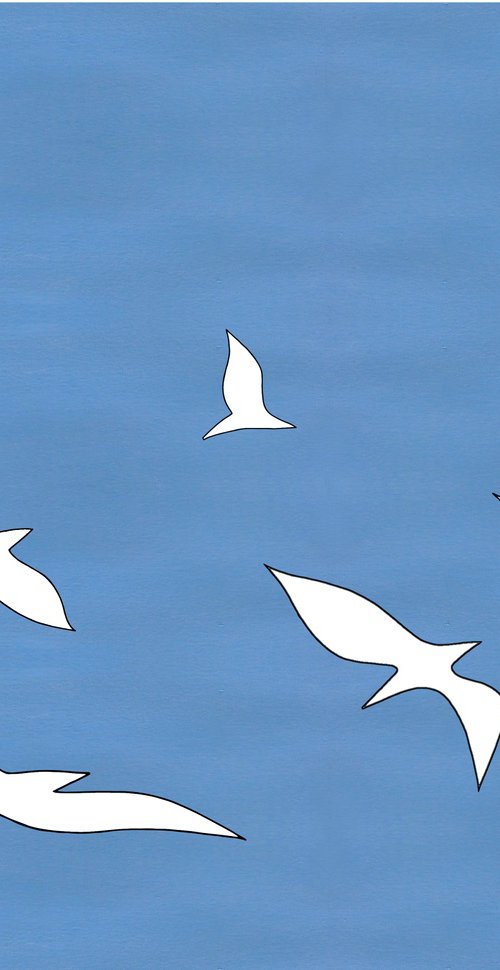 Blue Sky #93 by Marina Krylova