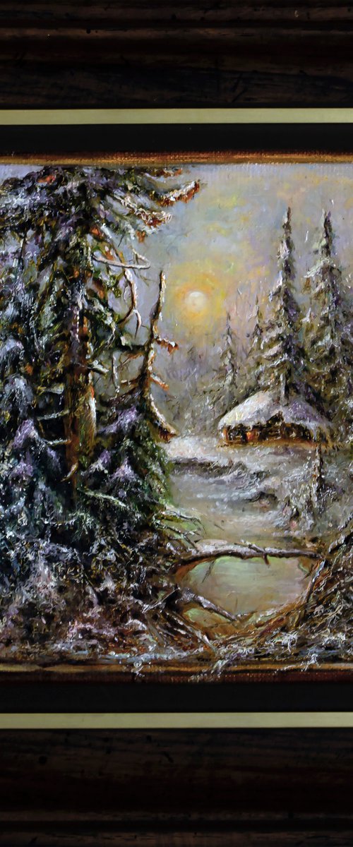 Waiting for Christmas. In the woods by Inga Loginova