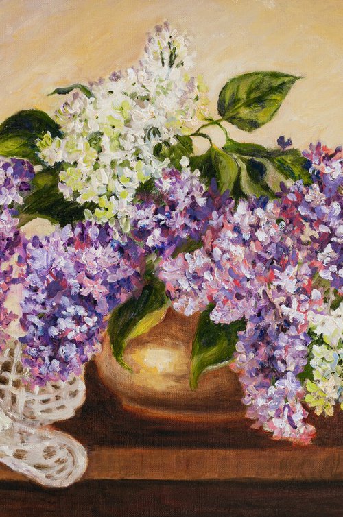 The Smell of Lilacs by Liudmila Pisliakova