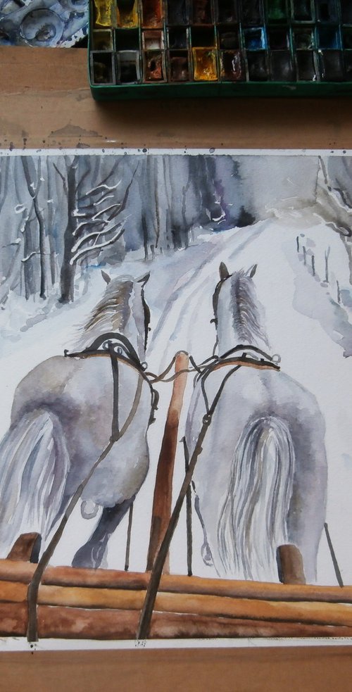 WINTER FAIRY TALE by Zoran Mihajlović Muza