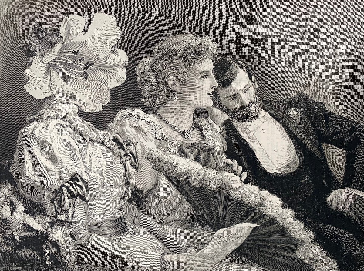 Surrealistic Portrait Collage By Tudor Evans, 9 X 7", A Night At The Theatre, Original Artwork