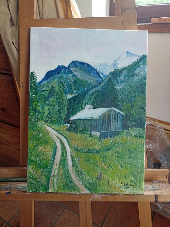 House in the mountain