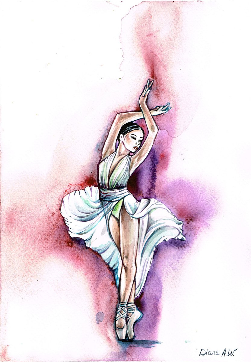 Dance like a flower by Diana Aleksanian