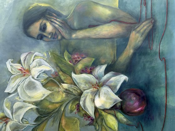 Conversation with lilies