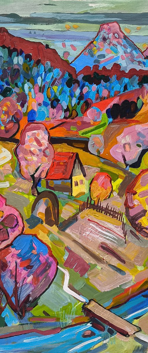 Spring in Ahni Valley by Meliq Khazaryan