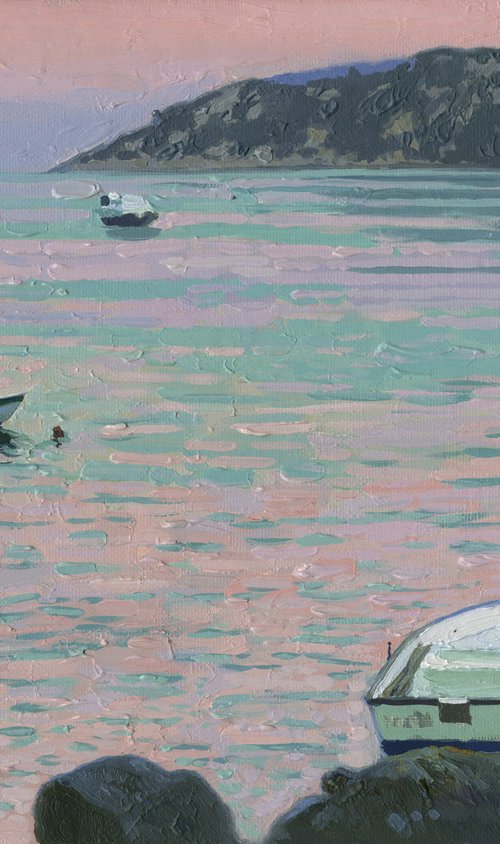 Pink sea by Simon Kozhin