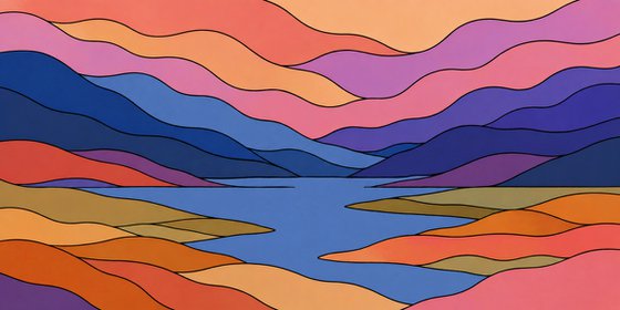 Flowing Landscape #25