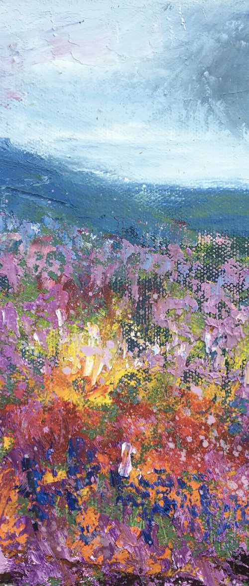 Purple Haze at Brentor by Laure Bury