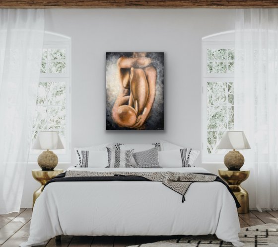 Betwewen shadow and skin