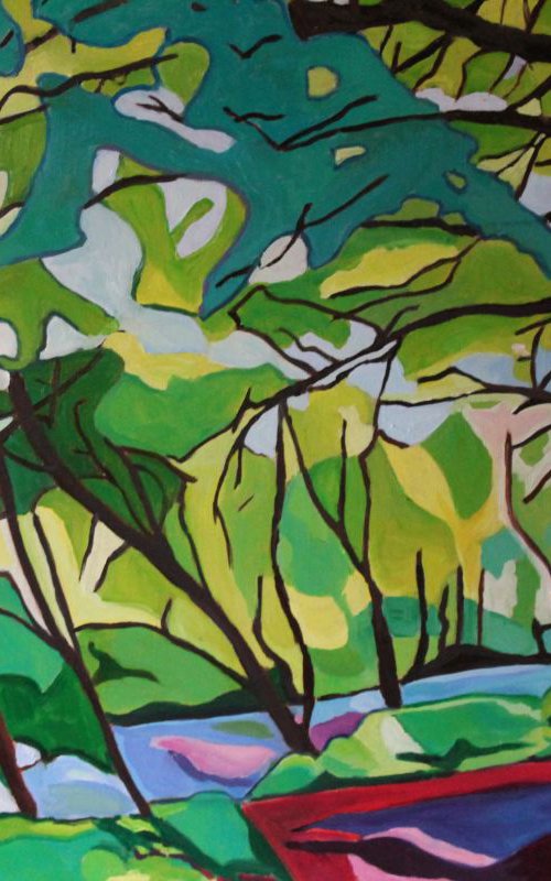Rainbow Wood by Emma Cownie