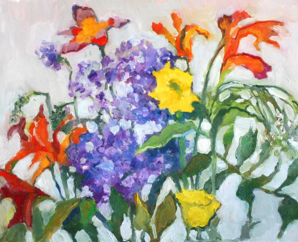Flowers Together No. 4 by Ann Cameron McDonald