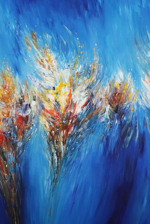 Blue Spirit XXXL 1 by Peter Nottrott