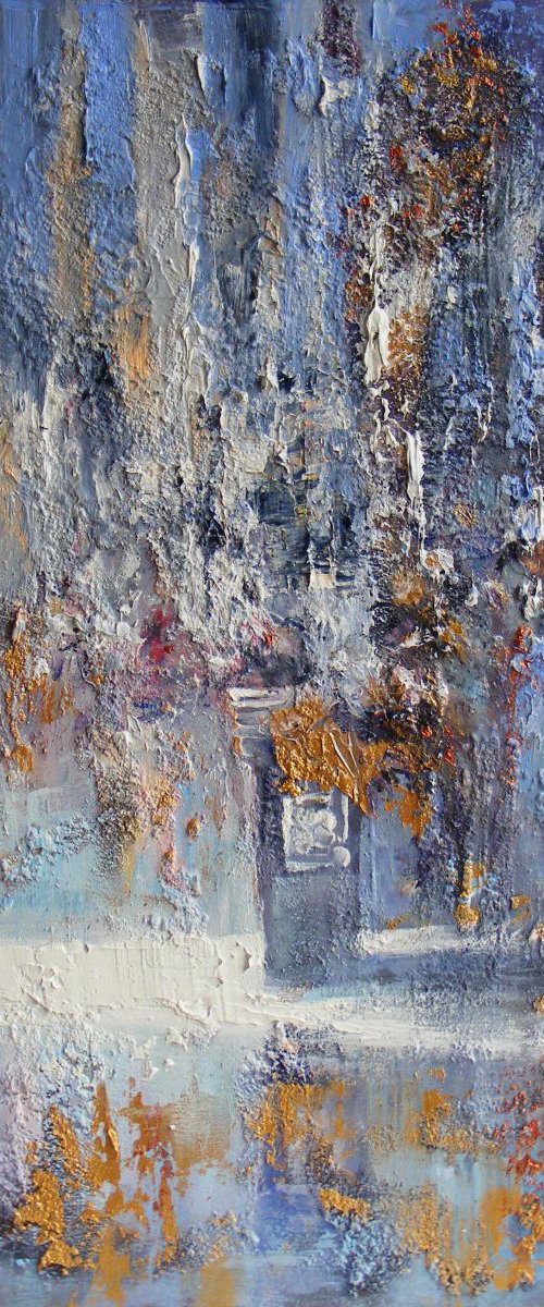 "Vase with golden tears" by Ivan  Grozdanovski