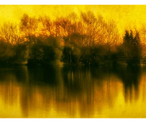Midnight Sun Limited Edition Impressionistic Landscape Photograph #1/10 by Graham Briggs