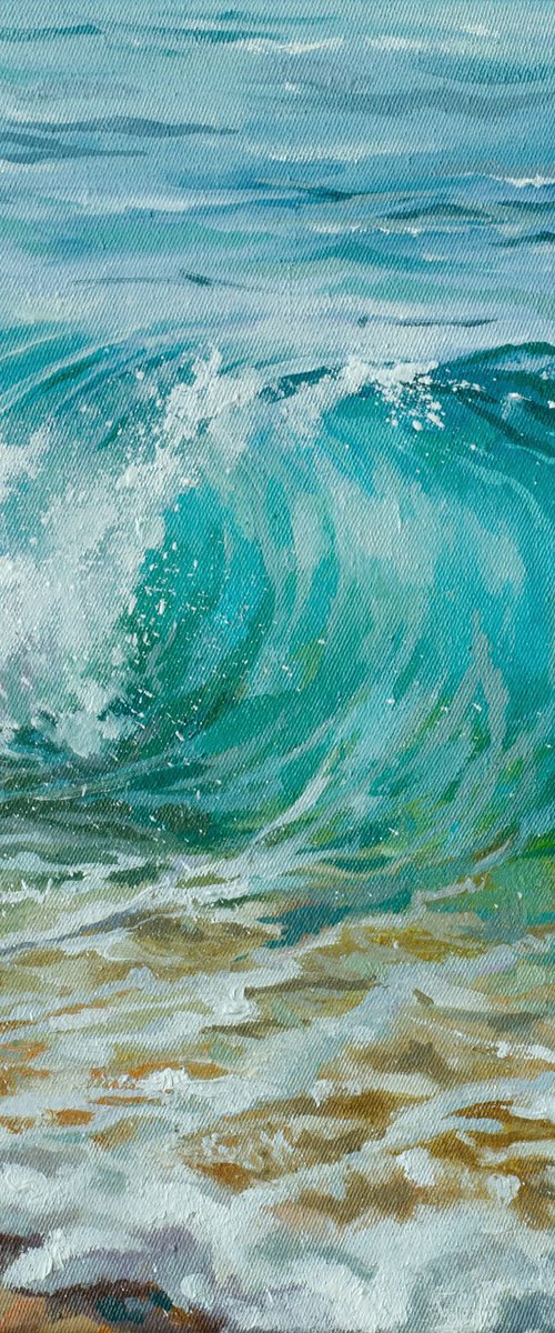 Turquoise Break by Zhanna Kondratenko