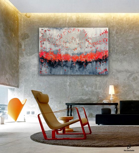 150x100cm. / abstract painting / Abstract 2111