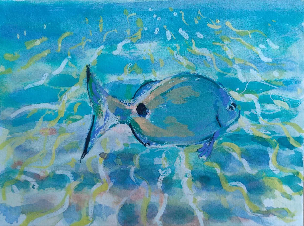 Little shore fish 2 by Marina Del Pozo