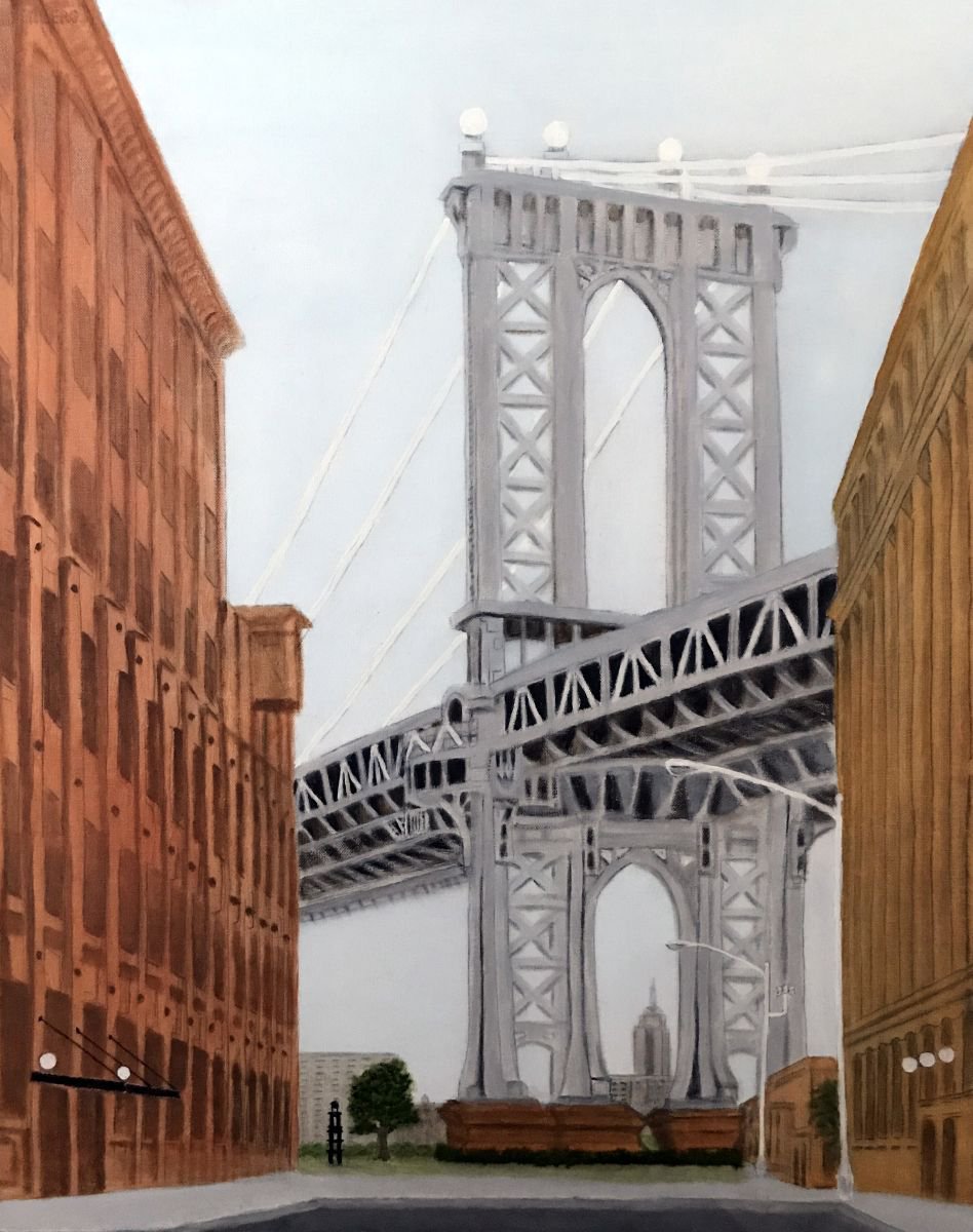 MANHATTAN BRIDGE by Leslie Dannenberg