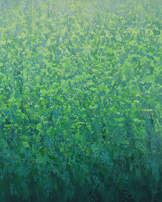 Gentle Greens - Color Field