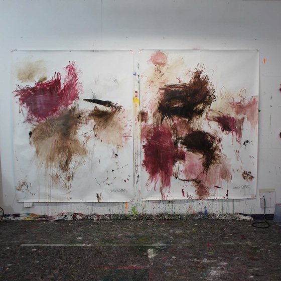 She Paints Outside the Lines No. 5