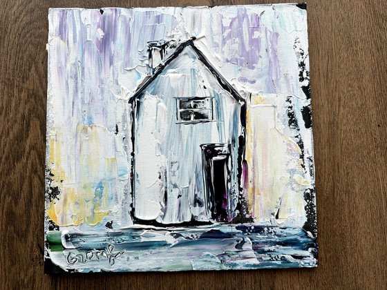 White House acrylic