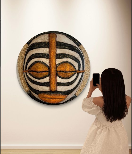 Mask Orange XXL #3