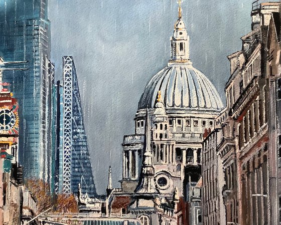 London St. Paul’s Cathedral ( After the Rain)
