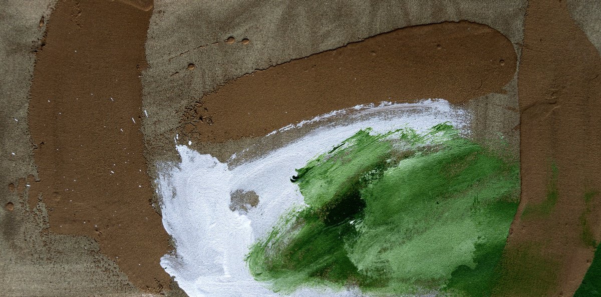 Field By Elizabeth Anne Fox, 21 X 11, Artwork For Sale On Artfinder