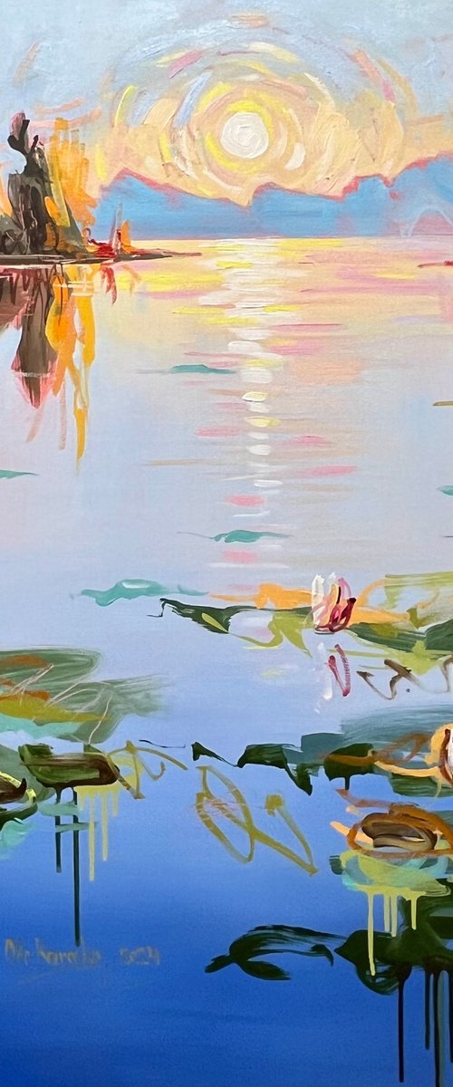 Dawn in the Swamp by Ole Karako