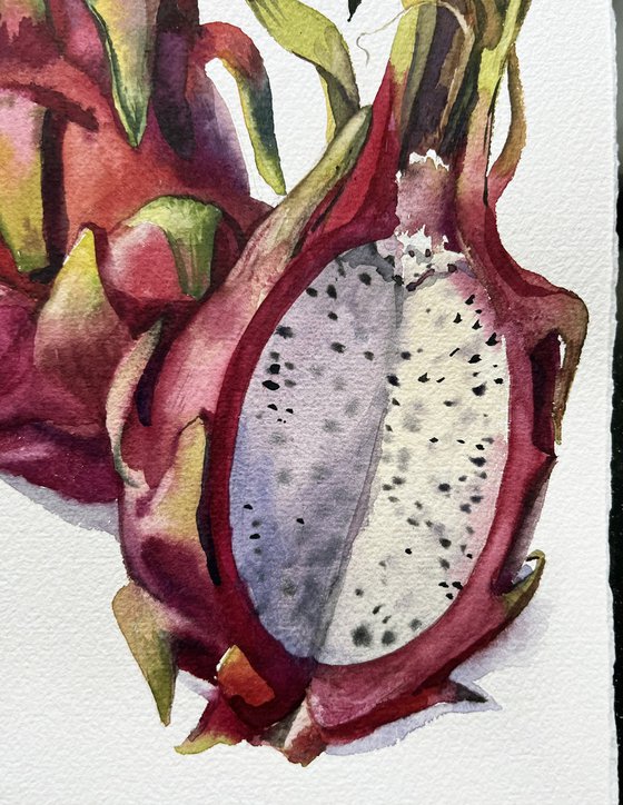 Pitahaya. Dragon fruit.