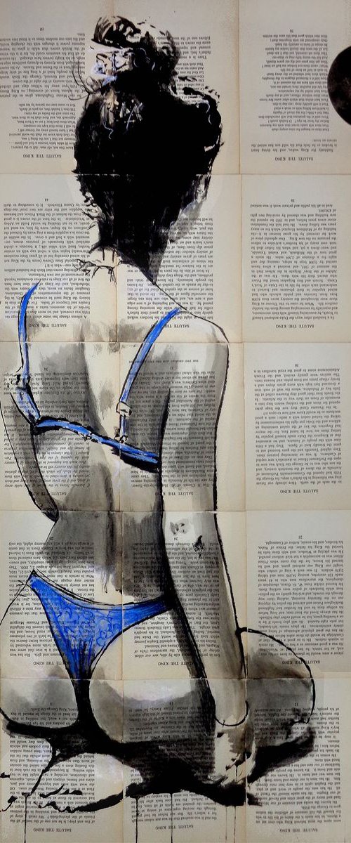 TRUE BLUE by Loui Jover
