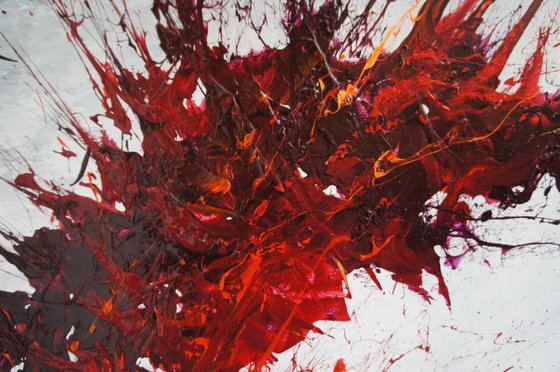 Twisting Fire V - CANVAS ONLY