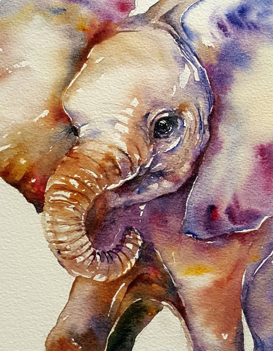 Bubbles _Baby Elephant