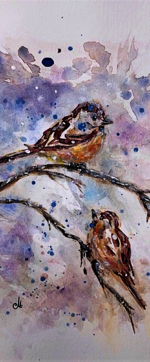 Let it snow, let it snow.. #30/gift idea/free shipping in USA by Cristina Mihailescu