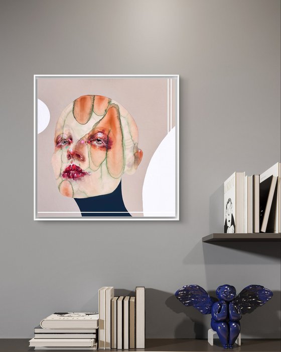 Watercolor Portrait Loumia